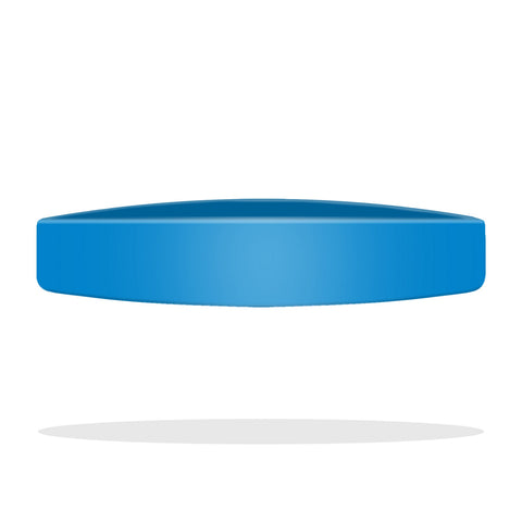 Silicone Wristbands - sold in packs of 10